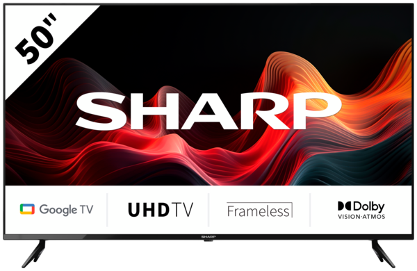 TV 50'' UHD 4K GOOGLE TV
SHARP