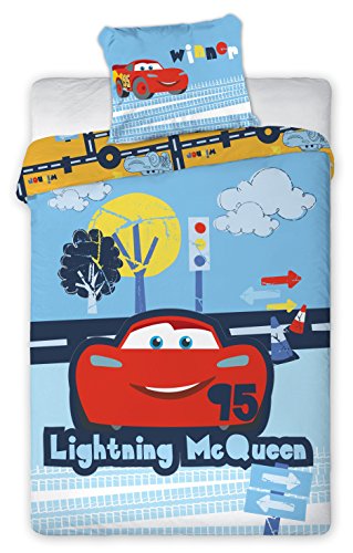 Flash mcqueen linge de lit bébé housse de couet...