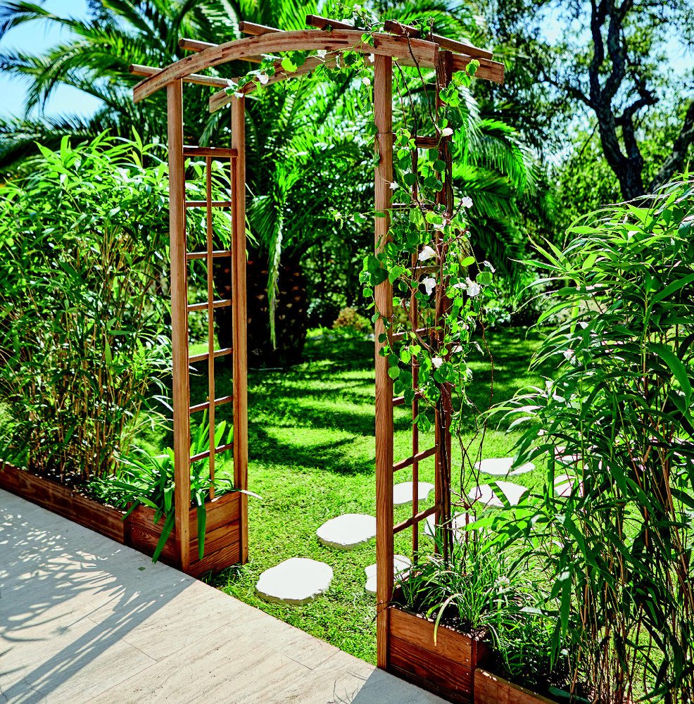 PERGOLA AVEC BACS