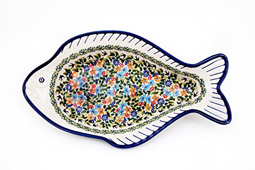 Carpe décor du182 plat/plat poisson 39.0 x 22,5...