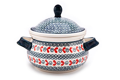 Bunzlauer Keramik Pot pot à miel pot, 0,75 l dans le décor 1138 code EAN 5907156326877 