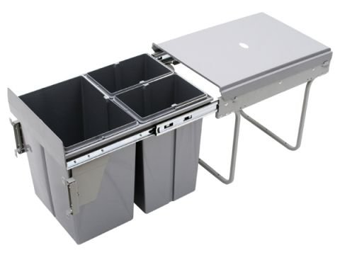 FITMYKITCHEN POUBELLE DE RECYCLAGE POUBELLE 400...