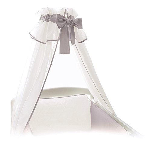 ceba Baby ciel ciel de lit voile pour lit à barreaux Gris 5907672309422 Ceba Baby