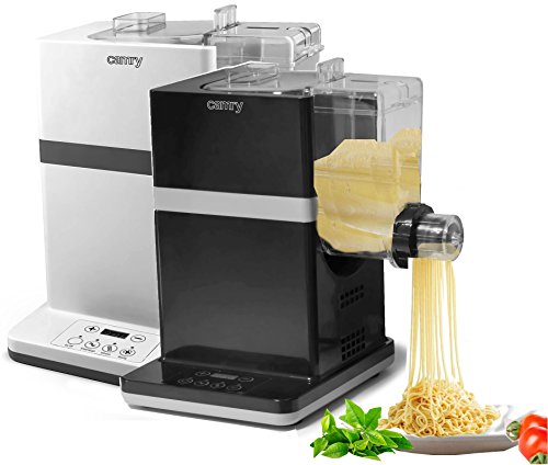 Unbekannt Pasta Maker Maker automatique à pâtes électrique mschine Machine à pâtes en blanc et noir 150 W pour 6 types de pâtes noir code EAN 5908256837539 