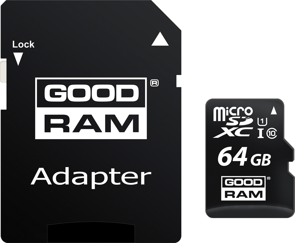 CARTE MICRO SDXC + ADAPTATEUR “GOODRAM”