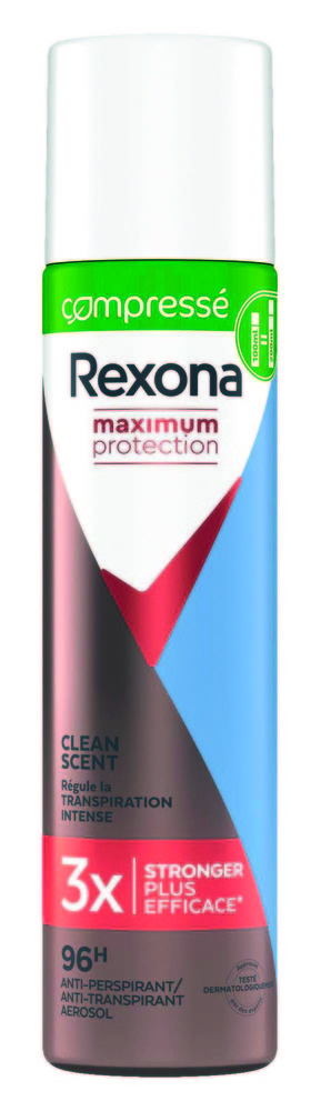 DÉODORANT COMPRESSÉ(1)(4) “REXONA MAXIMUM PROTECTION” 59082866 (59082866)