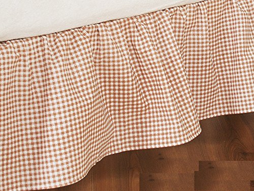 Cache Sommier pour lit 140x70 - marron