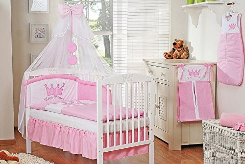Housses de couette et d'oreiller Princesse Rose...