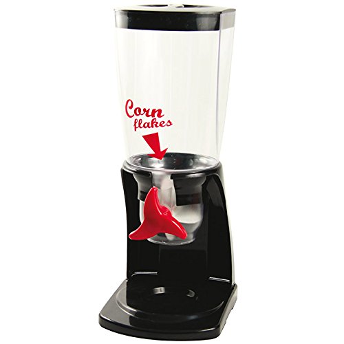 Distributeur de céréales - Corn Flakes - Noir