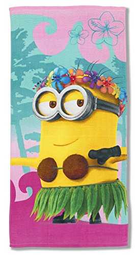 Minions - Serviette de Plage Hawaii (Coton)