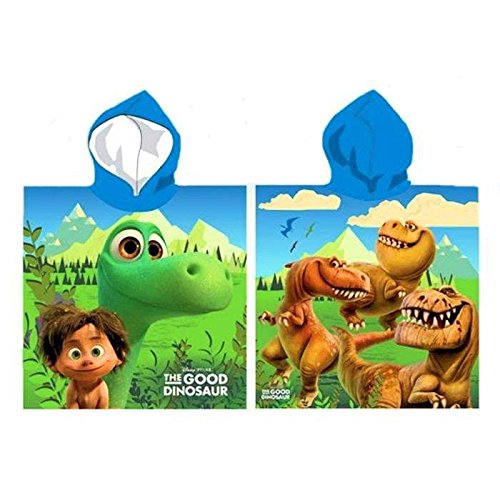Disney PONCHO A CAPUCHE-CAPE DE BAIN-DRAP DE BAIN-LE VOYAGE D'ARLO-THE GOOD DINOSAUR-55X110 CM code EAN 5991328206289 