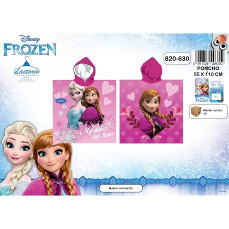 Poncho La Reine Des Neiges