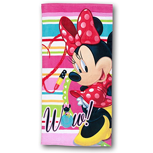 Minnie Mouse - Serviette de Plage Wow (Coton)