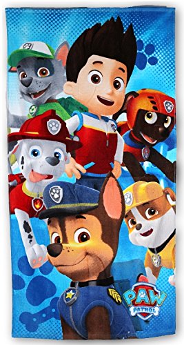 Serviette de plage Patrouille Canine Patte Patr...