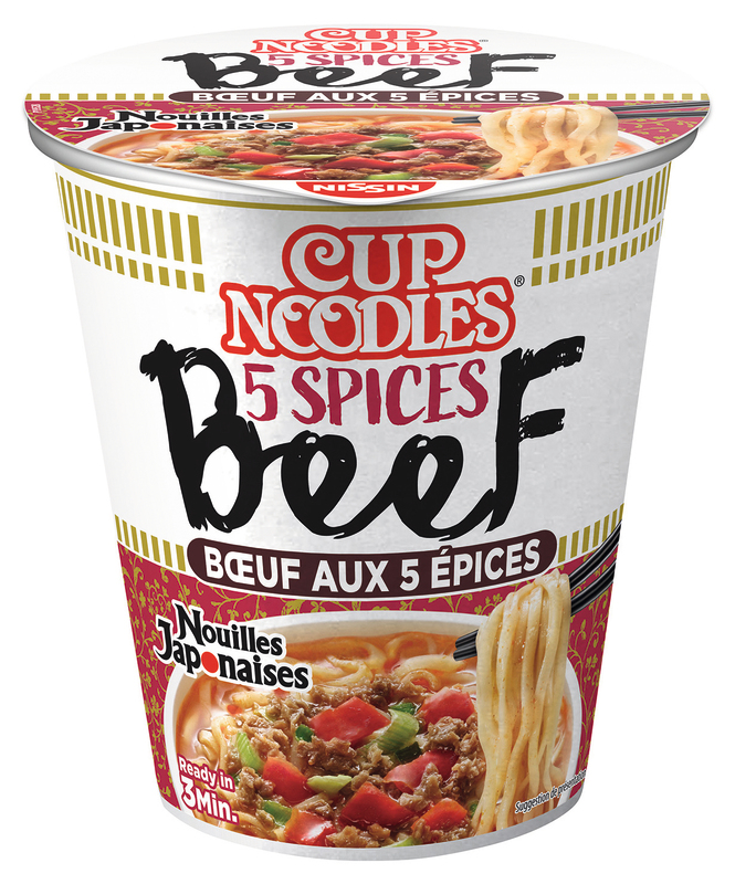 NOUILLES JAPONAISES SAVEUR BOEUF AUX 5 ÉPICES N...