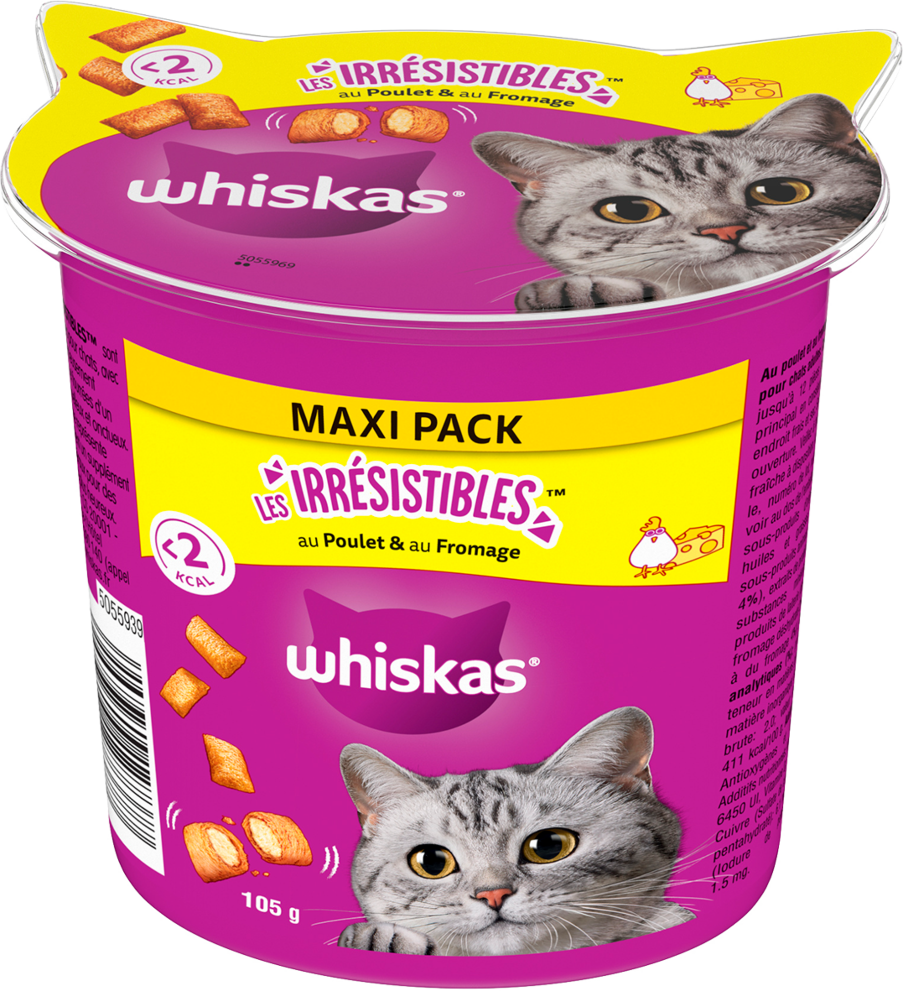 FRIANDISES LES IRRESISTIBLES POUR CHAT