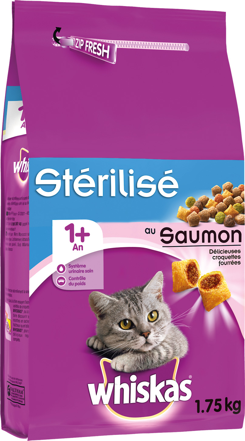  CROQUETTES CHAT STERILISE WHISKAS code EAN 5998749129135 
