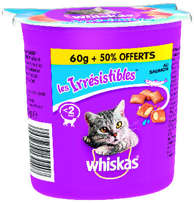  FRIANDISES POUR CHATS "LES IRRESISTIBLES" code EAN 5998749130407 