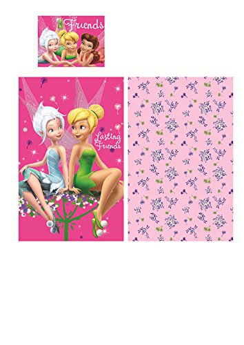 Fairies fée clochette bébé parure de lit 90 x 1...