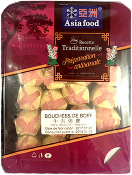  Bouchees Au Boeuf Asia Food code EAN 5999885543168 
