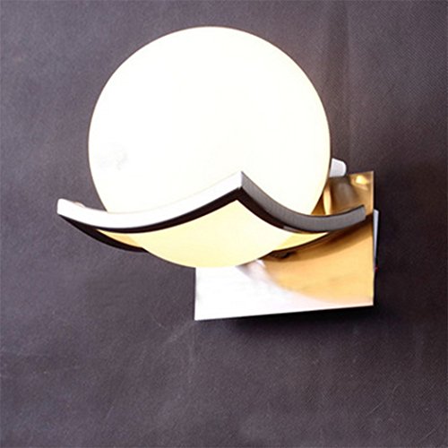 Egomall LED appliques lampes murale de boule de...