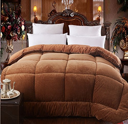 Couette d'hiver douillette en coton doux ( coul...