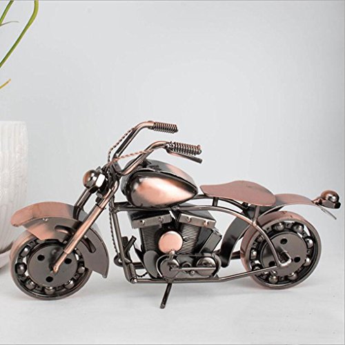 Modèles de moto antique dans les décorations po...