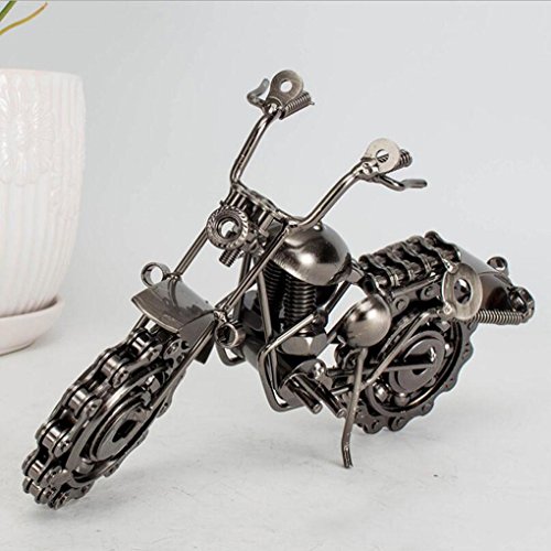 Jouets fer modèle de moto Décoration ornements ...