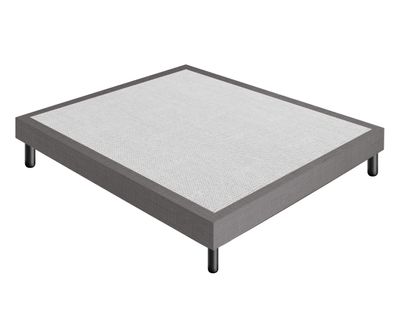 ILOVESLEEP ILOVESLEEP Sommier 160x190 Tapissier Déco Couleur Gris Res.. code EAN 6018640260214 