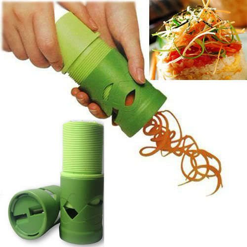 Facile veggie twister spiral cutter slicer coup...
