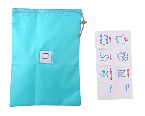 niceeshop(TM) niceEshop(TM) Sac à Cordon de Voyage en Nylon Imperméable (Bleu) code EAN 6025779414708 