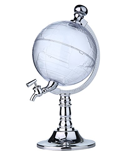 Distributeur de bière en forme de globe terrest...