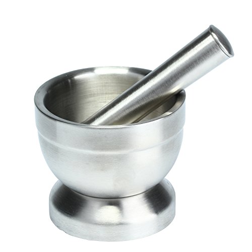 Tm) mortier et pilon en acier inoxydable pour é...