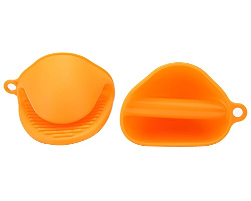 Tm) 2 pcs manique en silicone résistant à la ch...