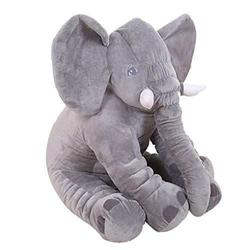 Tm) oreiller en peluche sous forme d'eléphant p...