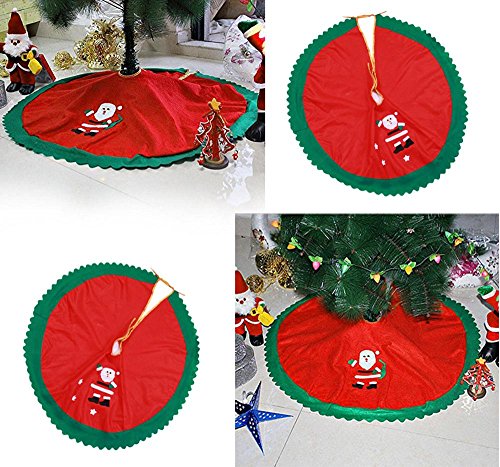 Tm) jupe de sapin de noël pour la décoration de...