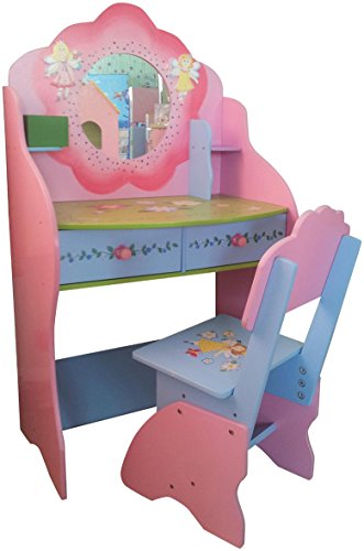 Coiffeuse et chaise enfant, Dim : 105 x 62 x 15...