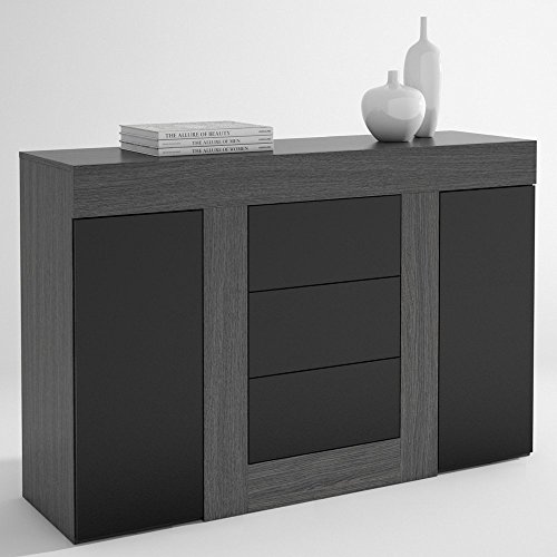 Buffet ALICE avec 2 portes et 3 tiroirs, colori...