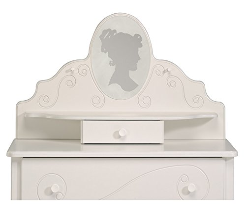 Coiffeuse pour commode coloris laqué blanc, 96 ...