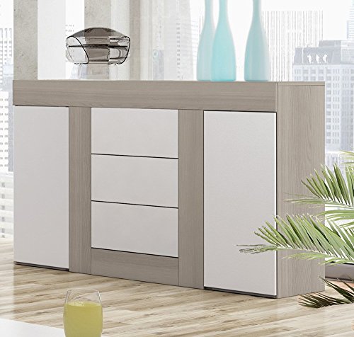 Buffet ALICE avec 2 portes et 3 tiroirs, colori...