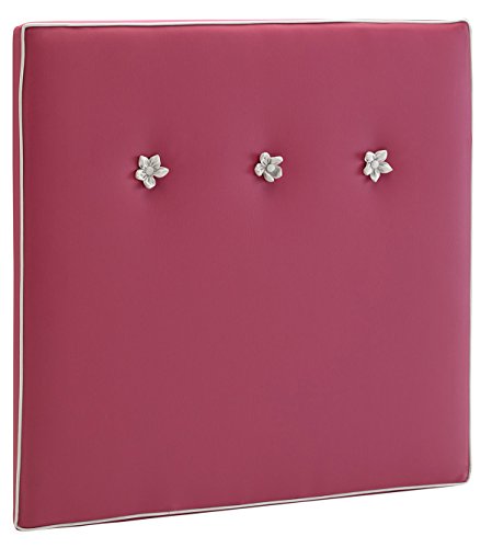 Tête de lit capitonnée enfants en cuir synthéti...