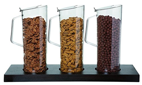 Set de 3 Flûtes à céréales en plexiglass/polyca...