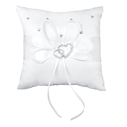 Coussin Oreiller Porteur de l'Anneau de Mariage...