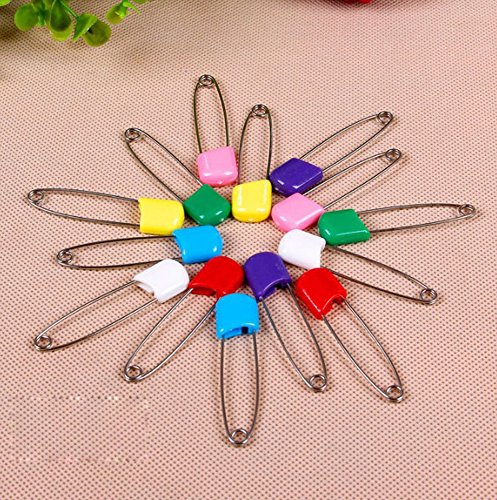 Diaper colorful grand sécurité pour bébé pins (...