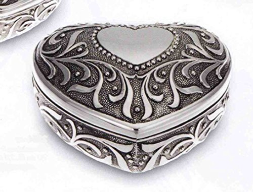 Nostalgique décoré. boite pillendose- cœur 7,5 ...