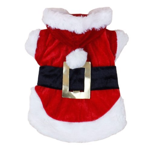GODHL Costumes de noël chien vêtements santa design(red,xs) nouveau 6086419554321 (6086419554321)