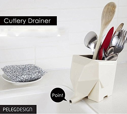 Rainbow Love mignon éléphant Home Égouttoir à c...