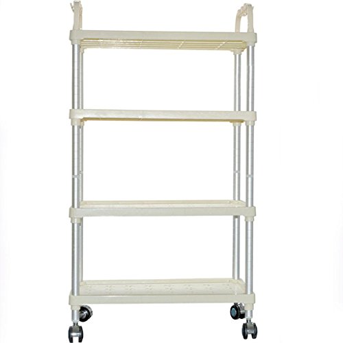 KK-Espace salle de bains cuisine en aluminium étagères en plastique étagères de rangement Spécifications: 600 * 350 * 928MM , beige , 600*350*928mm 6098683315171 xkk