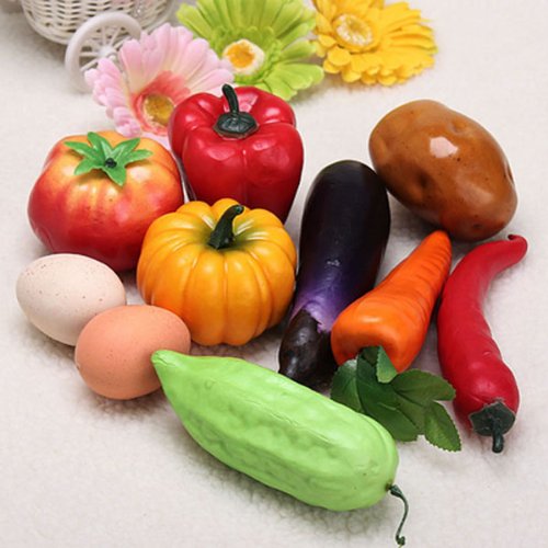 LŽgumes artificiels en plastique modernes Accue...