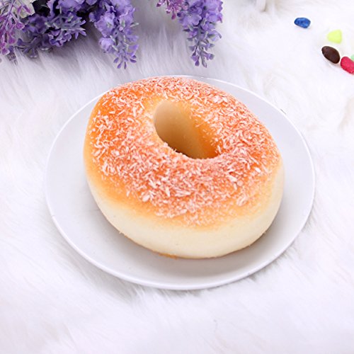 5pcs PU artificielle Faux Doughnut alimentaires...